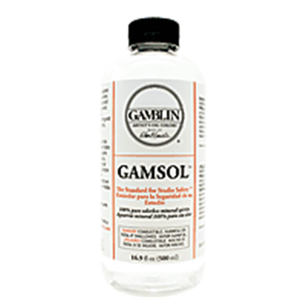 Gamblin, Gamsol, Odorless, Mineral Spirits, OMS, 16 ounce